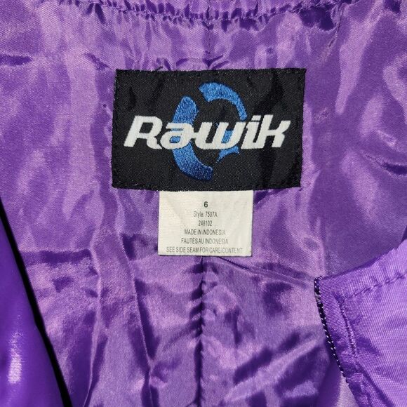 Purple Kids Snow suit Size 6 - Picture 6 of 6